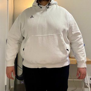 Nike ACG White Heavy Weight Hoodie